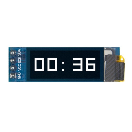 OLED displej 0,91 palca 128x32 I2C biely