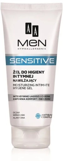 AA Men Sensitive Intímny hygienický gél 200 ml