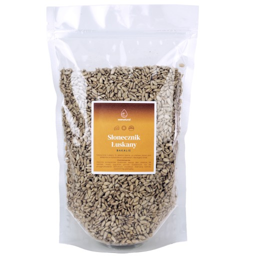 Slnečnicové semienka lúpané 1kg Wenatural - bohatá chuť, na müsli, chlieb, šaláty