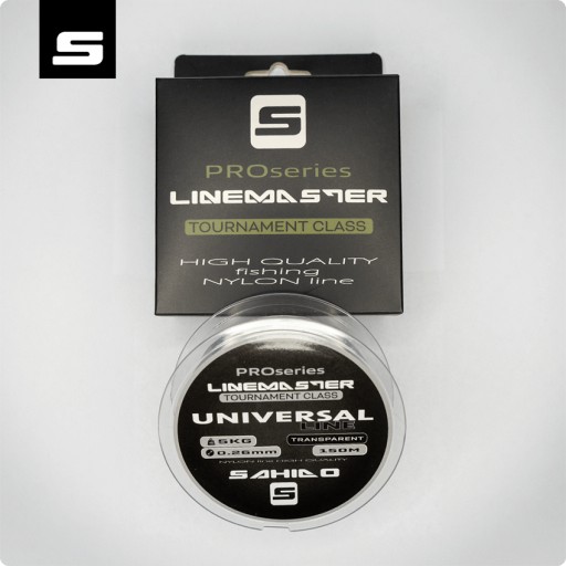 SAHIDO LINEMASTER UNIVERZÁLNY RYBÁRSKY Vlasec 0,26 MM 150 M SILNÝ PLÁVAJ