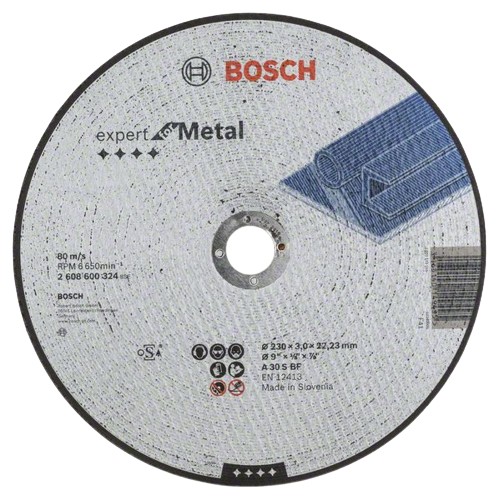 Rezný kotúč Standard na kov Bosch 230mm 1 ks 2608600324