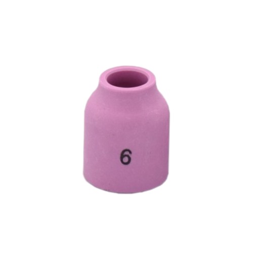 KERAMICKÁ TRYSKA 6 fi 9,8mm POD ŠOŠOVKU L=25,5 TIG 9-20 53N61