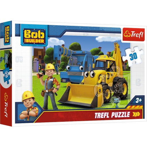 PUZZLE 30 EL - Bob the Builder, CREFL 18214