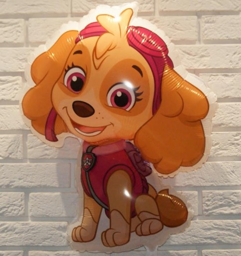 Skye fóliový balónik PAW PATROL Koženka talianska na HEL Licencovaná 82cm