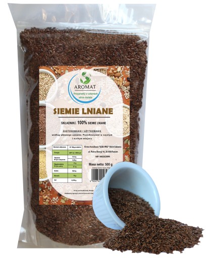 Ľanové semienko 500g Premium Large VYSOKÁ KVALITA