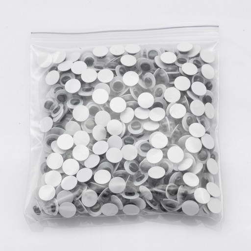 POHYBLIVÉ OČI NA DEKORÁCIU 8x3mm 350ks/20g