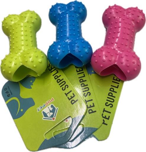 Hracia kosť na maškrty pre psov, 8 cm