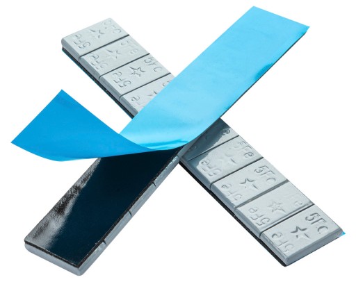 Závažia z lepenej ocele 5g 20ks Grey Fivestars
