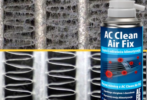 AC FIX OSVIEŽOVAČ KLIMATIZÁCIE odstraňuje nepríjemné pachy