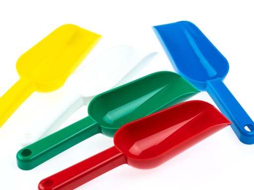 Plastová lopatka na jedlo 0,25 kg