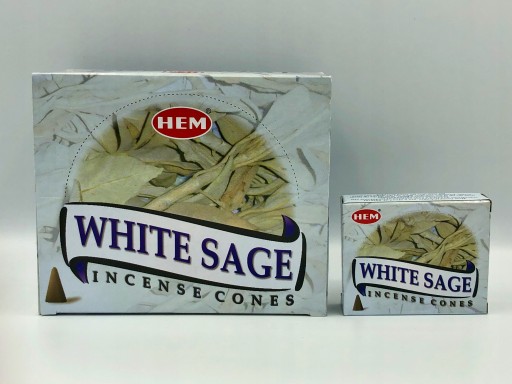 Indické vonné tyčinky White Sage, HEM