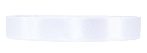 Saténová stuha 12mm 32m Biela