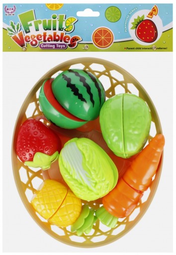 MEGA CREATIVE Ovocie a zelenina na rezanie 20x26x6