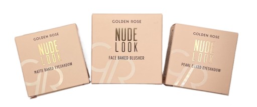 Očný tieň Golden Rose Nude Look Baked Pearl Eye Shadow 01 Ivory
