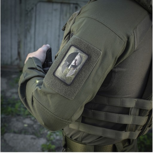Nášivka na prilbu SPARTAN Velcro M-Tac Coyote/Black