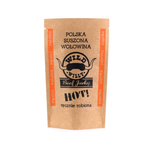 Beef Jerky Sušené hovädzie 30g - Wild Willy