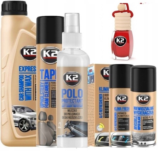 K2 EXPRESS PLUS ŠAMPÓN S KARNAUBOVÝM VOSKOM 1000 ml