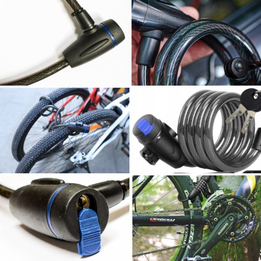 BIKE LOCK BIKE LOCK KÁBLE 120CM