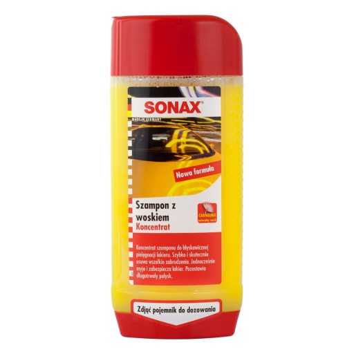 SONAX AUTOŠAMPÓN S VOSKOVÝM KONCENTRÁTOM 500ML