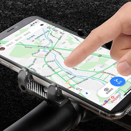 HLINÍKOVÝ BICYKEL MONTÁŽ NA RIADITEĽKA TELEFÓN MOTORKA SKUTER GPS