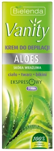 Bielenda Vanity depilačný krém s aloe 100 ml