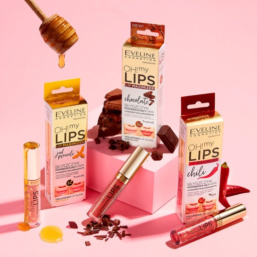Kozmetika Eveline Oh! Lesk na pery My Lips č.01 - Bee Venom