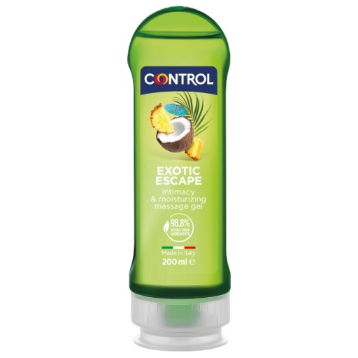 CONTROL EXOTIC ESCAPE INTIMATE masážny gél 200ml