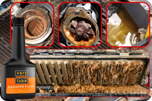 XADO VeryLube Radiator Flush flush pre radiátor, ohrievač, vodné čerpadlo