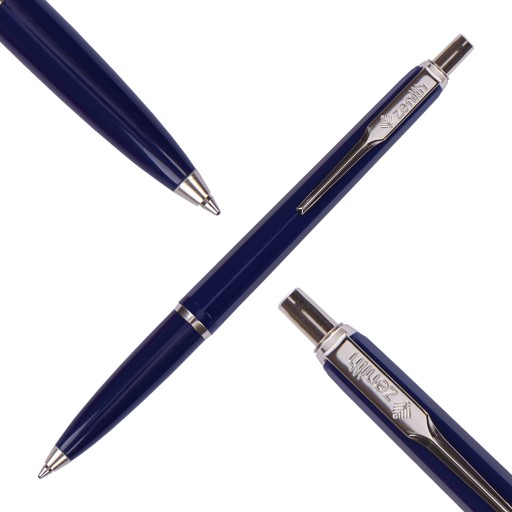 Mechanické guľôčkové pero Zenith 7 Classic, námornícka modrá