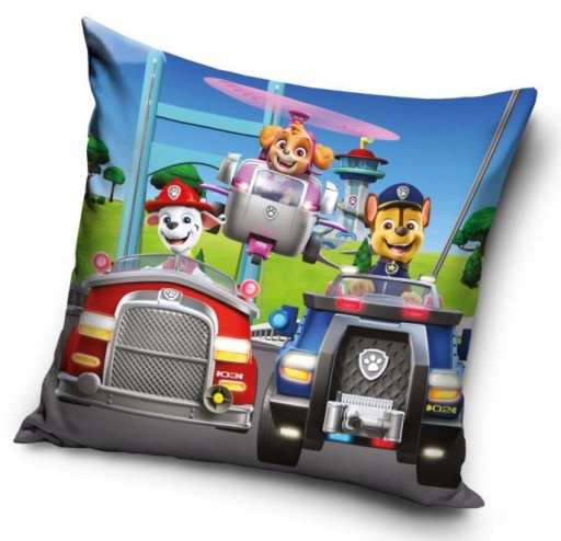 Obliečka na vankúš vozidiel Paw Patrol