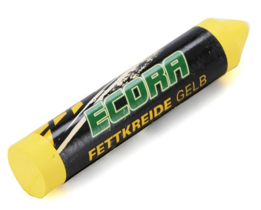 Tire Chalk Waterproof Wax Yellow ECORA ako SISA