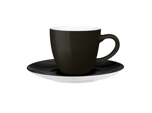 Šálka Black Bruno 230 ml s podšálkou