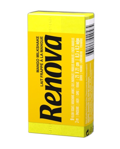 Renova hygienické obrúsky žlté 6X9 ks