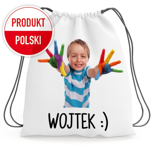 ŠPORTOVÝ BATOH NA OBUV S VLASTNOU POTLAČOU