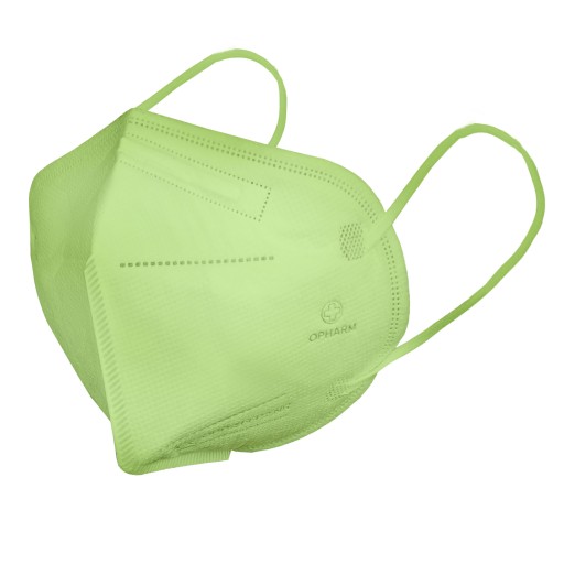 OPHARM FFP2 ochranná maska 3 ks - LIME