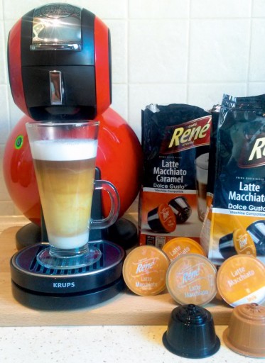 Kapsule pre DOLCE GUSTO Rene Latte Macchiato 16 ks