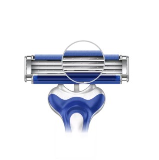 Jednorazový holiaci strojček Gillette Blue 3 Comfort, sada 3 ks.