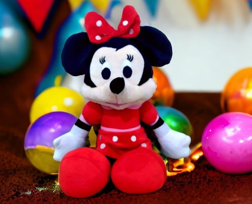 Myška Minnie Roztomilá PLYŠOVÁ MASKOTKA OD DISNEY 25 CM