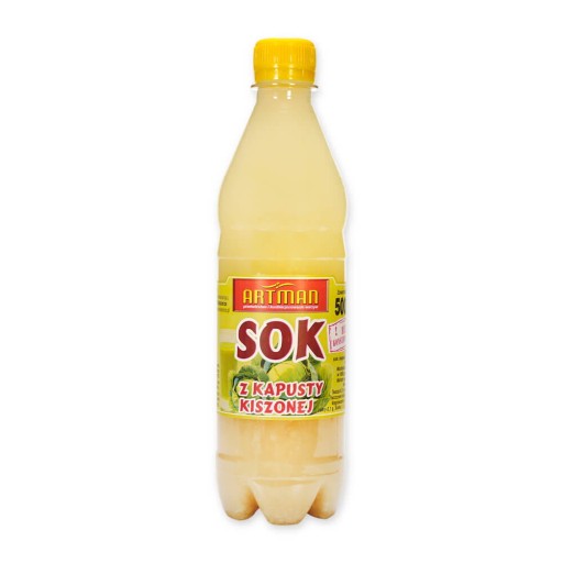 Čistá šťava z kyslej kapusty, NATURAL 100%, 470ml