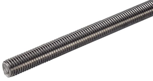 Závitová tyč metrická DIN975 trieda 4,8 surová M14x1000mm - 1 ks.