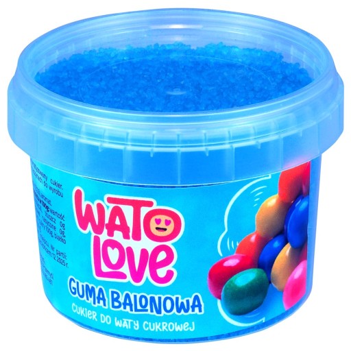 Farebný cukor do cukrovej vaty 100g BALÓNOVÁ GUMA
