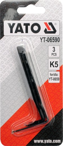 NÁHRADNÉ ČEPELE OKENNÉHO NOŽE 3KS PRE YATO YT-0659