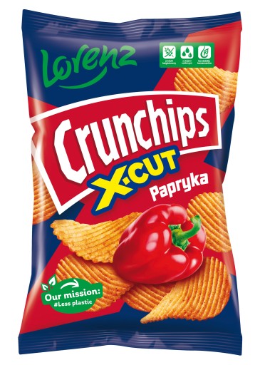 Crunchips X-Cut Pepper chips 140g