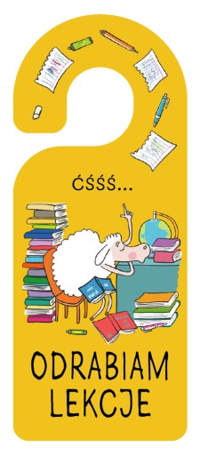 Prívesok na kľučku na dverách Pracujem na tom