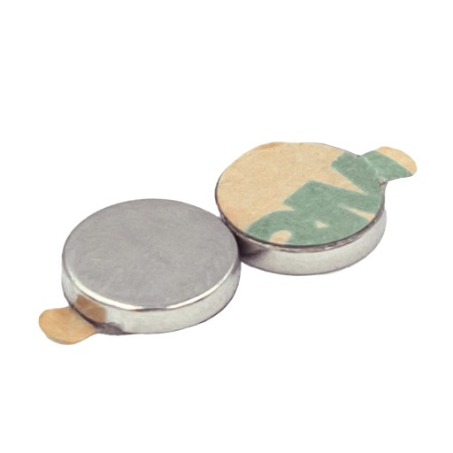 VALEC NEODYMOVÝ MAGNET 10x2mm 3M LEPIDLO samolepiace kruhové HUNTER 10KS