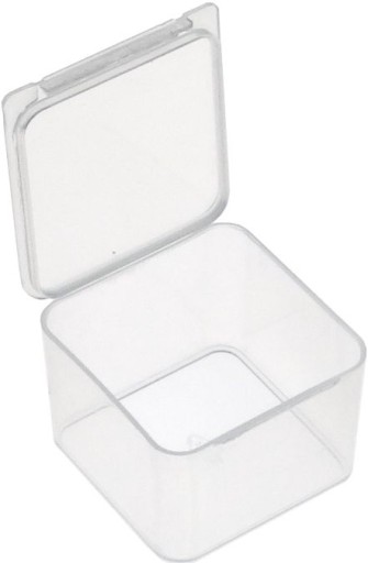 Organizér 3,7x3,7x2,5cm uzavretá nádoba OR211