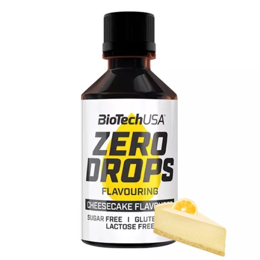 BIOTECH ZERO DROPS Kvapky s príchuťou BEZ LAKTÓZY A LEPKU 50 ml