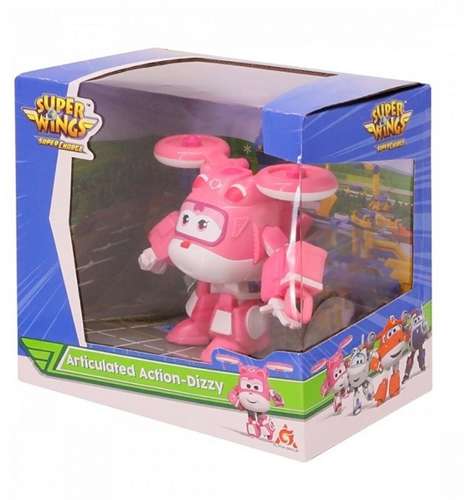 SUPER WINGS FRUNIA ROBOT LIETADLO POHYBLIVÝ VRTUĽNÍK so závratnou postavou