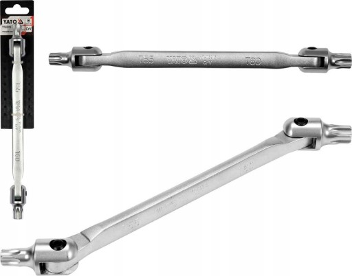 YATO KLUBOVÝ TORX KĽÚČ, rozsah 220° T55 x T60