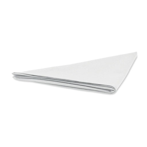 TROJUHOLNÍKOVÁ ŠATKA NA HLAVU A KRK 87x44cm - biela